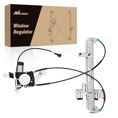 Image of Nilight Power Window Regulator with Motor Rear Driver Side,Compatible with Cadillac Escalade /Chevy Tahoe /GMC Yukon 2002 2003 2004 2005 2006,Rear Left,748-228