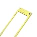 General Guitar Humbucker Pickup Mounting Ring,Metal gold plated,USA