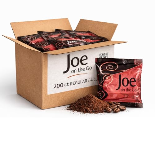 Joe On The Go Coffee – 200 Count 4-Cup Coffee