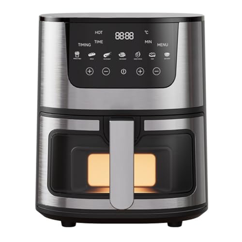 Genérico Horno Inteligente, Freidora De Aire Visual De 7l, Control Digital con Pantalla Táctil, Calentamiento Rápido De 2400 W, Cocina Doméstica Multifuncional