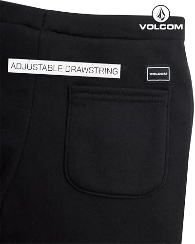 Volcom Meninos Calça De Moletom Masculina Core Jogger - Mistura De Algodão Macio Com Cós Elástico -