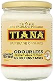 Odourless Coconut Cooking Butter 500ml (Pack of 6) – Organic Virgin, Cold-Pressed & Unrefined Coconut Oil – Neutral Taste, Heat-Stable Vegan Butter Alternative for Frying, Baking & Roasting – TIANA