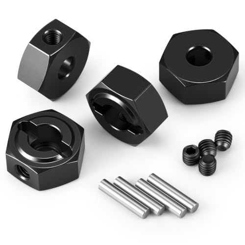 LSG 12mm RC Front & Rear Wheel Hex Hub Set for 1/16 Arrma Mini Kraton 3S