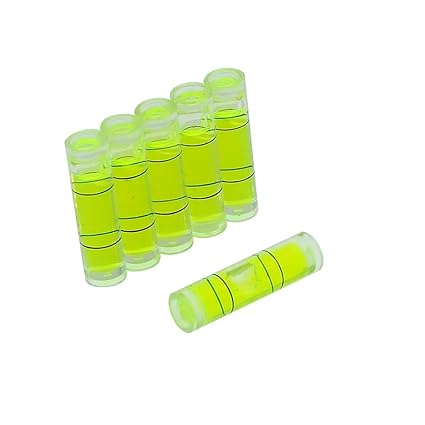 Package photo frame level gauge level gauge cylinder level gauge horizontal bubble level ruler balance bubble various specifications (8X23mm(6pcs))