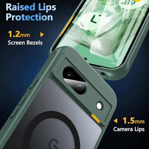Coque Google Pixel 8A avec protecteur écran pour éviter les bris de vitre