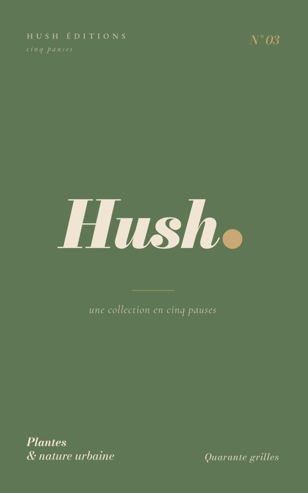 Plantes & nature urbaine: Mots mêlés thématiques · 40 grilles · 3 niveaux (HUSH)