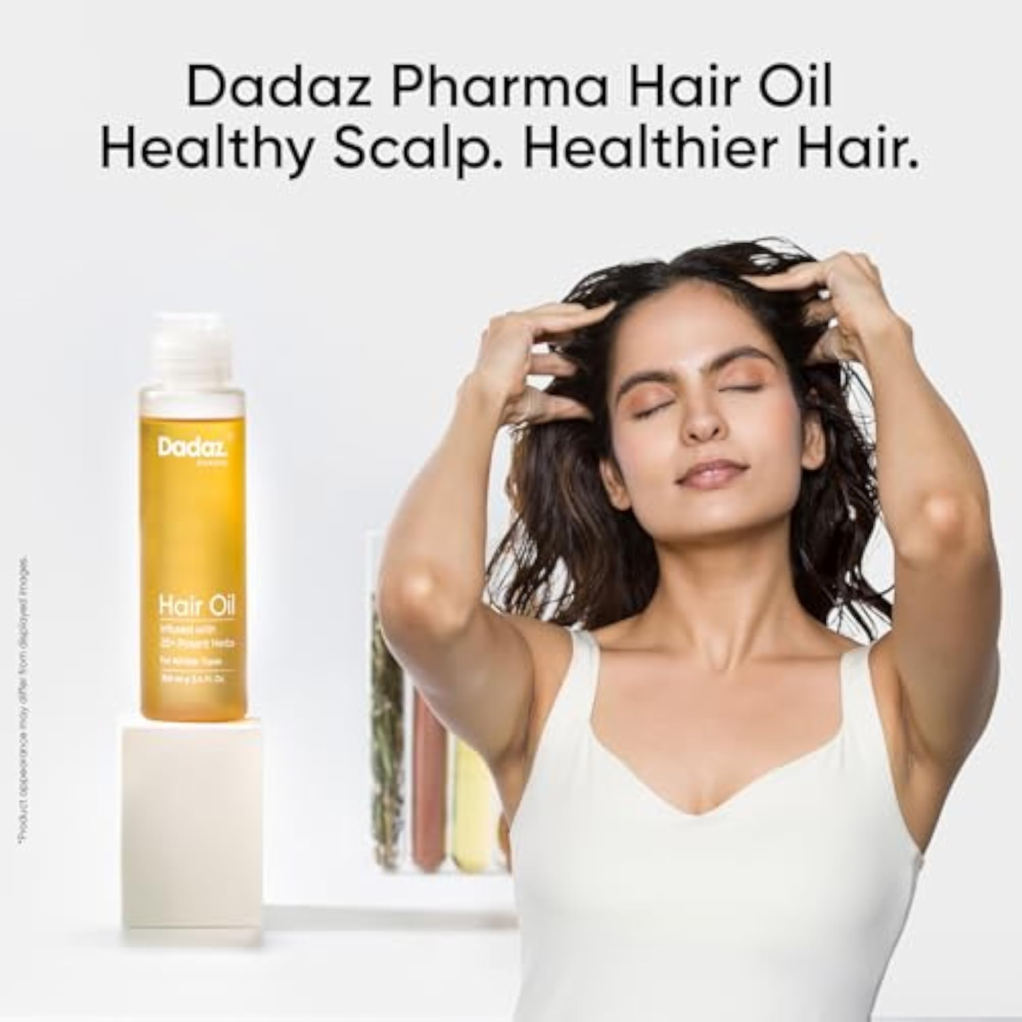 Herbal Hair Oil with 25+ Herbs for Hair Growth
