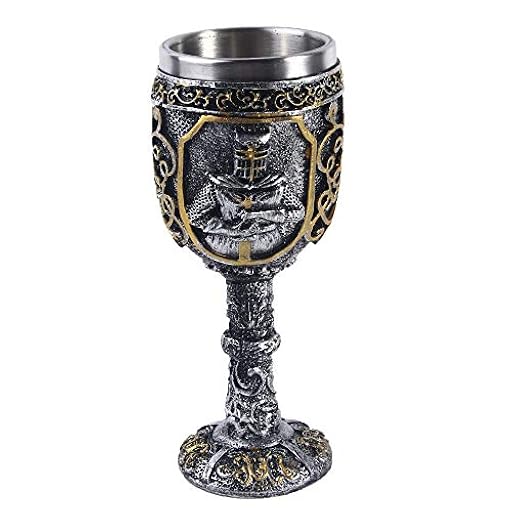 VOANZO Copa de vino medieval con diseño de caballero vikingo real, copa de rey gótico, de metal, para fiestas temáticas, decoración de bodas | Ya disponible en tu tienda friki favorita! En mundofriki.es! VOANZO Copa de vino medieval con diseño de caballero vikingo real, copa de rey gótico, de metal, para fiestas temáticas, decoración de bodas | Ya disponible en tu tienda friki favorita! En mundofriki.es!