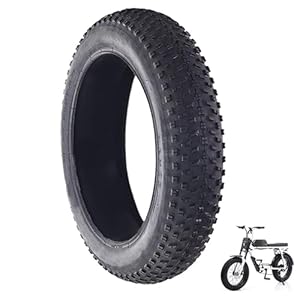 HMLOPX 26x4.9 Ersatzreifen für Elektro-Fatbike, Hochleistungsfahrrad-Zubehör durchstichfest für Stadt-, Mountain-, Strand- und Hybridräder, passt auf 20 24 26x4.0 Zoll(20 * 4.0 in)