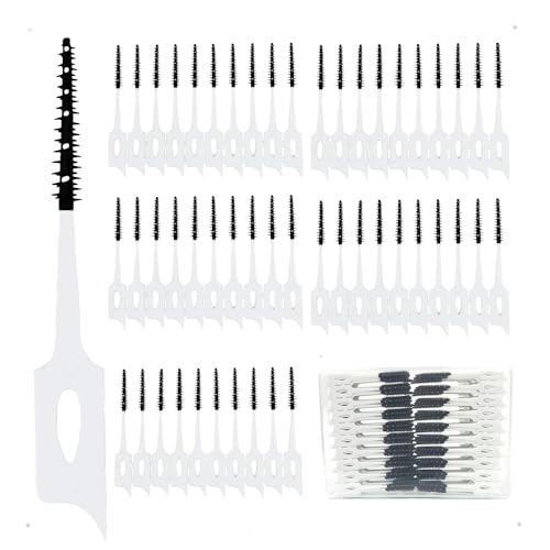 Image of 300 Pack Dual-Use Interdental Brushes,Disposable Dental Picks