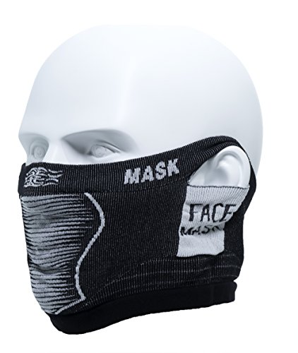 MaxMiles Multifunctional Sport Headwear Bicycle Face Mask Half Mask Ski Snowboard Paintball Tube Hat Anti Fog and Anti Dust Mask Running Headgear Bandana Face Cover