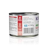 KATTOVIT - Niere/Renal Nassfutter für Katzen | Glutenfreies Diätfutter zur Unterstützung der Nierenfunktion für ausgewachsene Katzen. Alleinfuttermittel in der Dose | 12 x 185 g Pute
