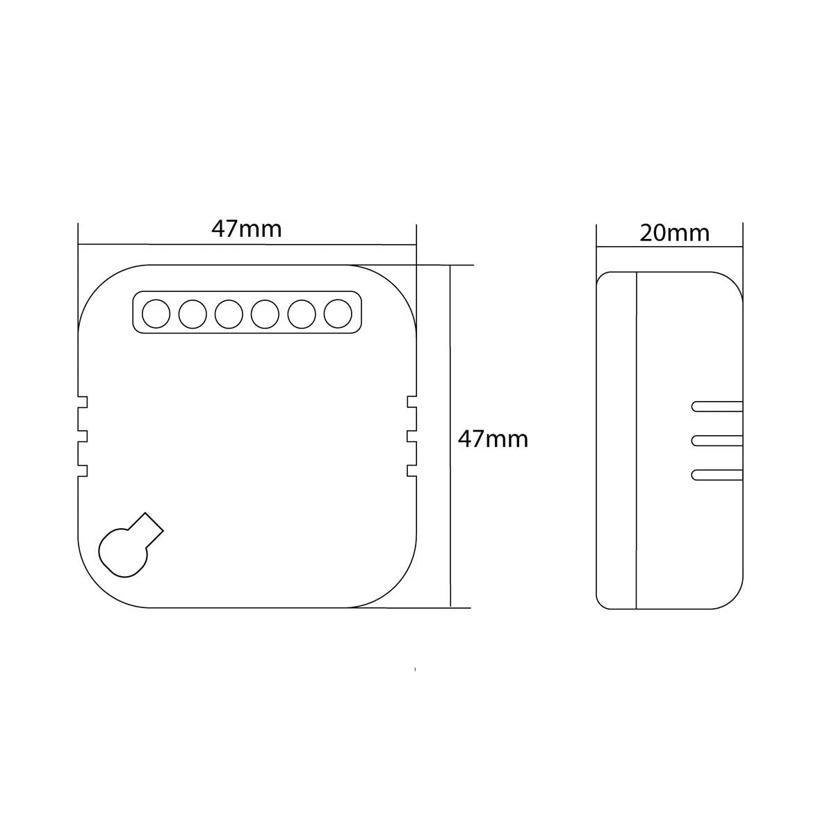 Juego de interruptores de conexión wifi para el hogar, módulo de relé, interruptor inteligente para el hogar