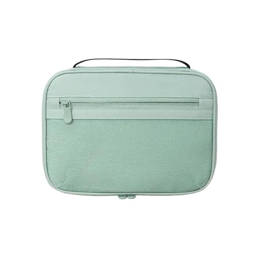 Gowloz Travel Cable Organizer Pouch Green – Charger, Power Bank, USB Cable & Earphone Storage Bag | Lightweight, Compact Accessories Organizer for Travel & Daily Use