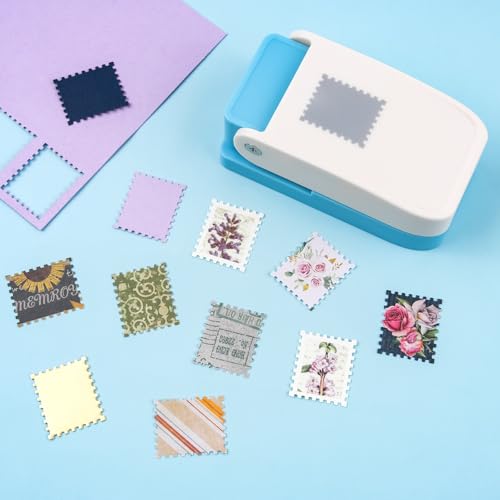 Perforatrices rectangulaires bord gaufré scrapbooking en lot de 2 pièces - 2