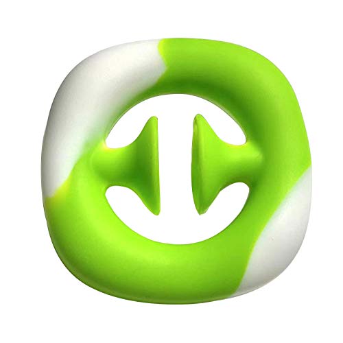 Pop Snappers Sensory Fidget Rainbow Toy Noise Maker Grip Finger Squeezing Toys Silicone Grab and Snap Hand Toy Party Pop Popper Toy for Stress Pressure Relief Anti-Anxiety Fidget Toy (D)