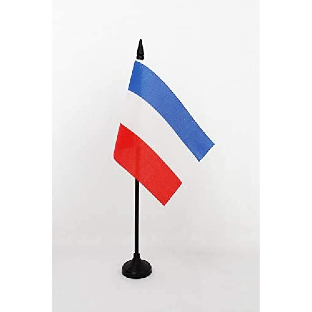 AZ FLAG Serbia and Montenegro Table Flag 4x6 in 100D Polyester Plastic Base