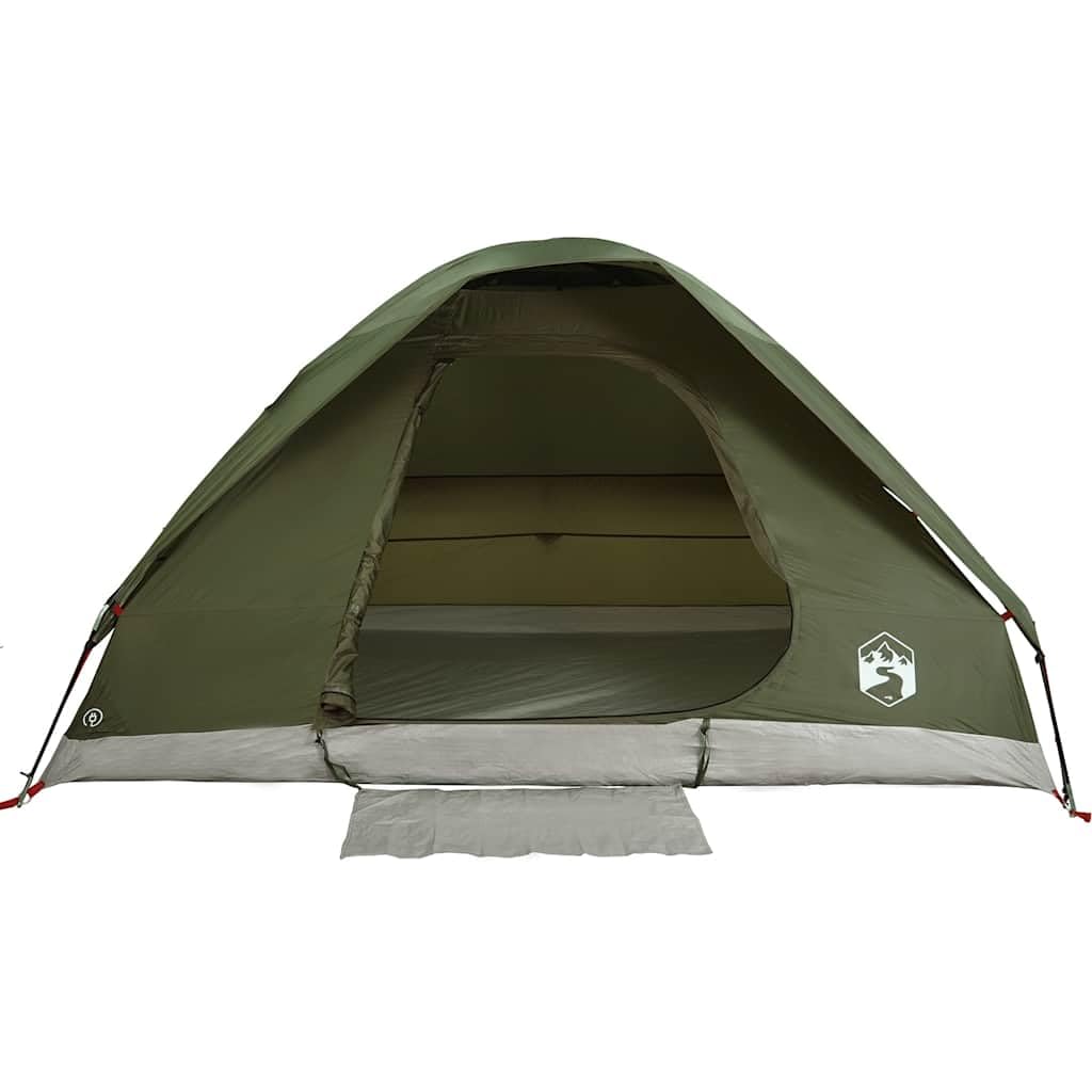 Tienda de campaña ligera para 6 personas con toldo extraíble, tienda familiar impermeable con práctica bolsa de transporte