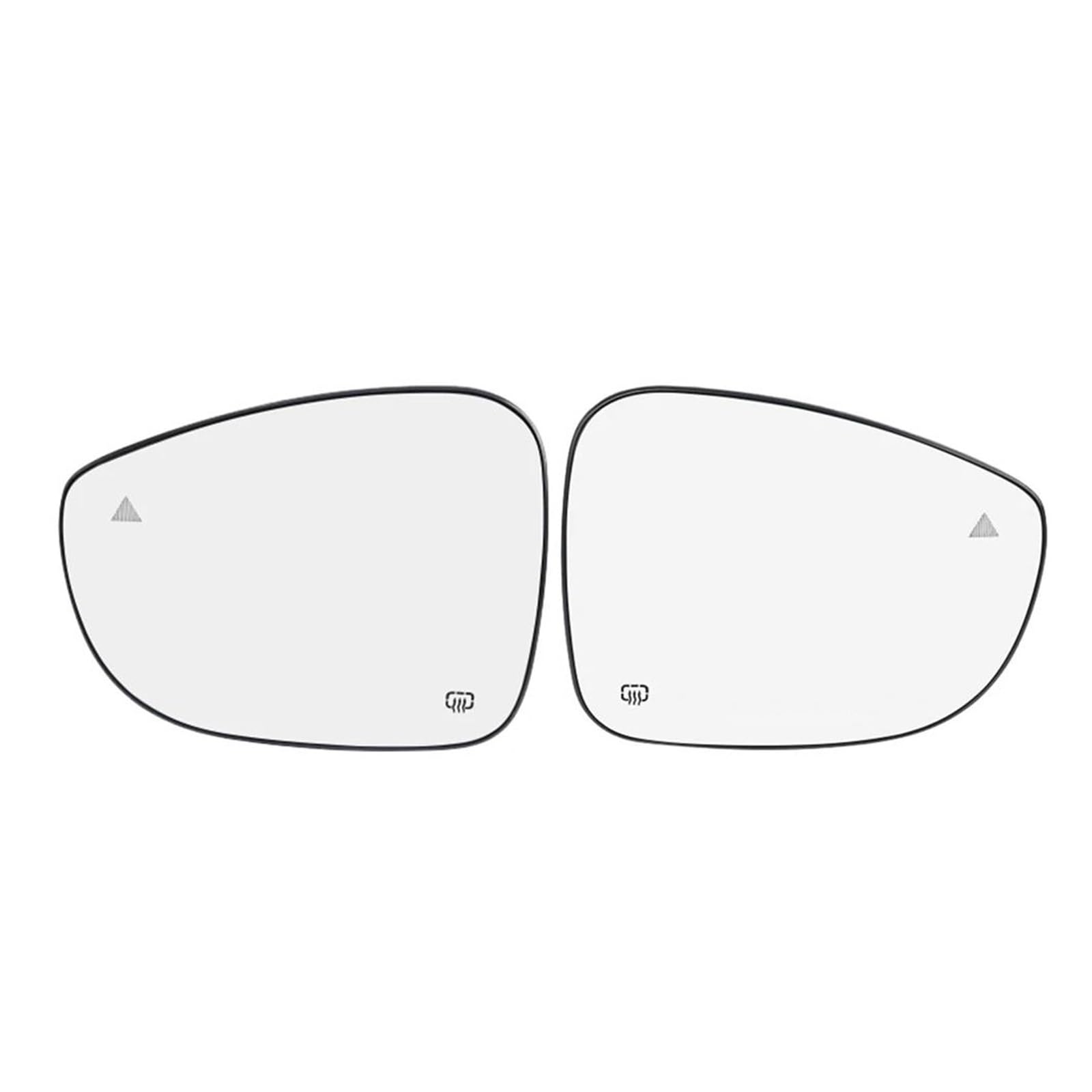 Miroir rétroviseur extérieur chauffant angle mort pour Chrysler Pacifica Voyager