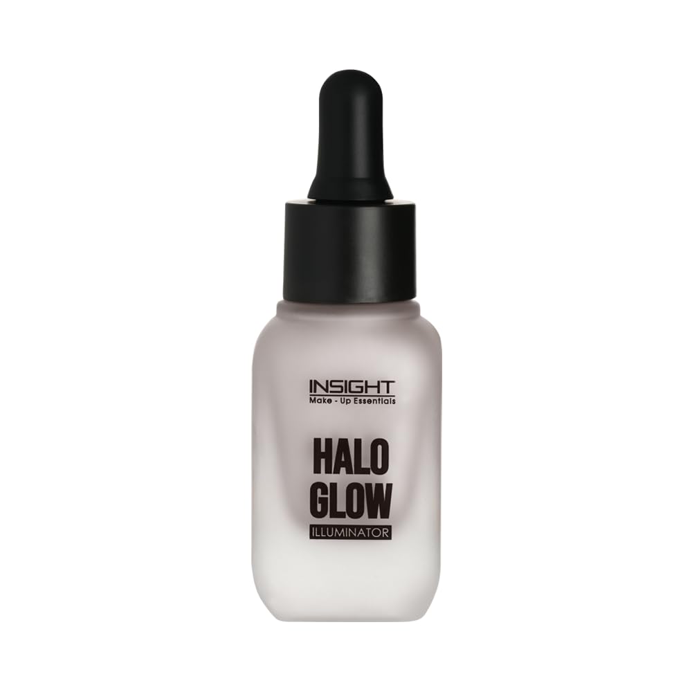 Insight Cosmetics Halo Glow Illuminator | Liquid Highlighter | Lightweight, Buildable & Long-Lasting | Dewy, Radiant Glow | Blendable & Multi-Use | Cruelty-Free & Dermatologically Tested-picture-10