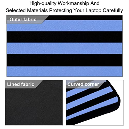 Mallette ordinateur portable 13,3 pouces motif noir texturé - 3