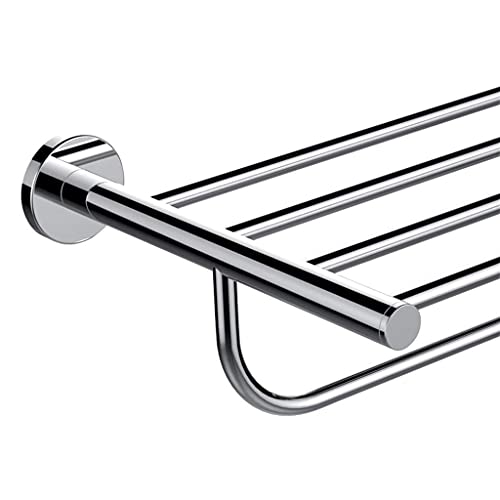 Colgador de baño y toallero de acero inoxidable con soporte mural 5