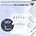 TOTiyea 100 Pack 10 Mil PVC Binding Presentation Covers, Clear Report Covers for Binding,8.5x11 Inches,Letter Size