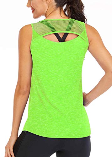 Fihapyli Womens Workout Tank Tops Yoga Shirts for Women Sleeveless Running Shirts Womens