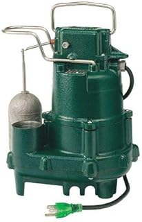 Submersible Sump Pump, 1/2 HP, 115VAC