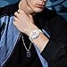 3 Pack Nylon Bands for Galaxy Watch 8 Band 40mm 44mm/Galaxy Watch 8 Classic Band 46mm Men/Women,Breathable Soft Fabric Sport Loop Adjustable Wristband Strap for Samsung Galaxy Watch 8/8 Classic