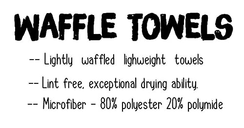 The Creating Studio Personalized Yorkie Always Watching You Waffle Weave Kitchen Towel, 16