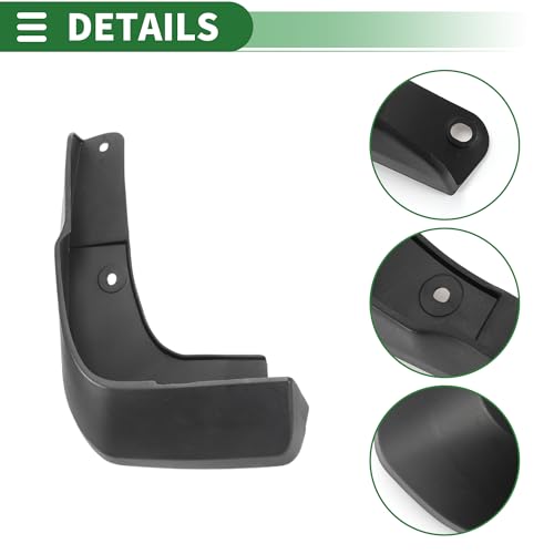 Image of Motoforti Mud Flaps Splash Guards Mud Guards for Honda Fit Pro 2020 2021 W /Mount Accessories