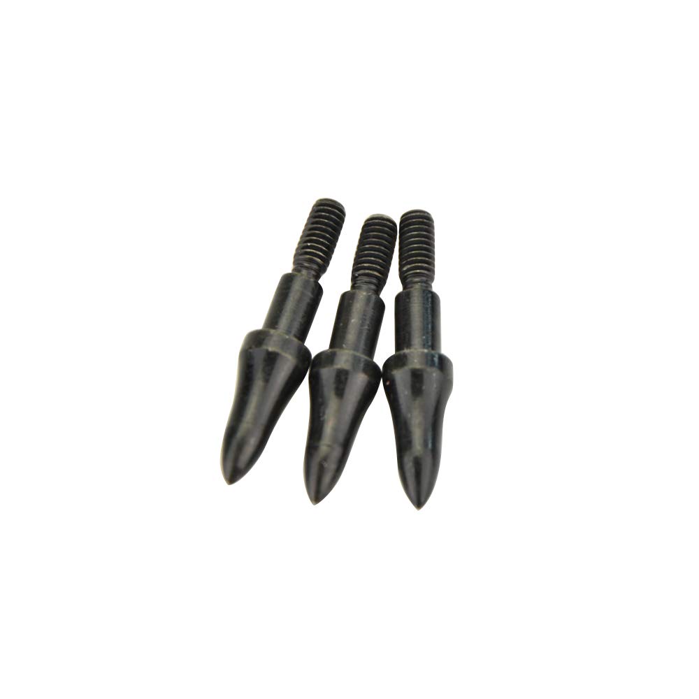50 Stück Bogenschießen Jagdspitzen 75 Grain Pfeilspitze Screw-In Pfeilspitzen Jagd Pfeil Spitzen Point für Recurve und Compound Bow
