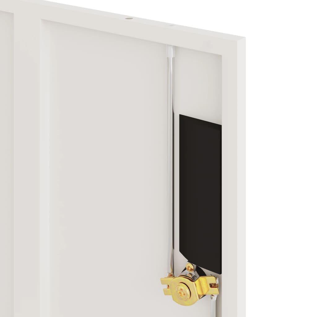 vidaXL Armario archivador de Acero Blanco 90x40x40 cm, archivador, Unidad de Almacenamiento, gabinete de Almacenamiento de Oficina