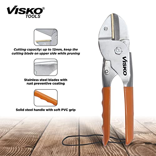 Visko GTK Garden Tool Set | Orange Green and Black | 3-Pieces | Garden Tool | for Home use |