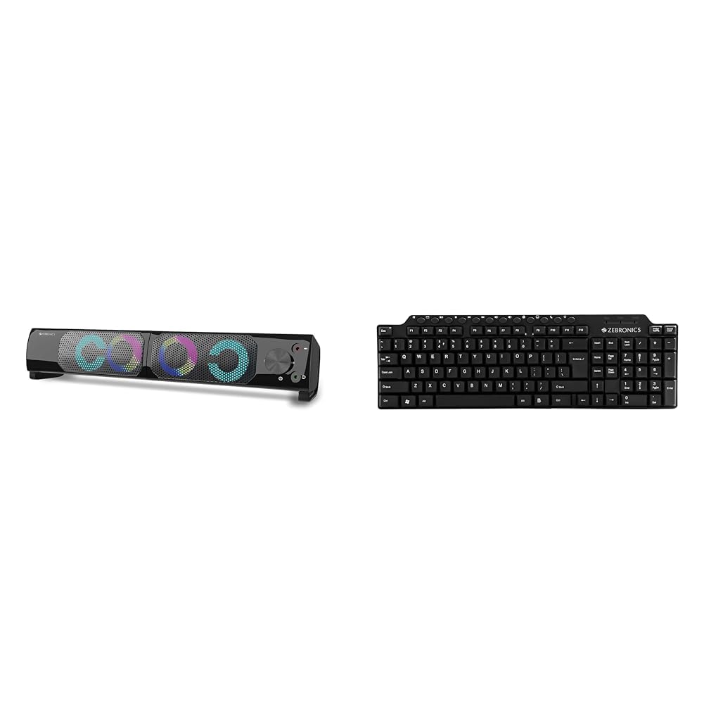ZEBRONICS Zeb Wonderbar 10 USB Powered 2.0 Computer Speaker with RGB Lights-picture-20