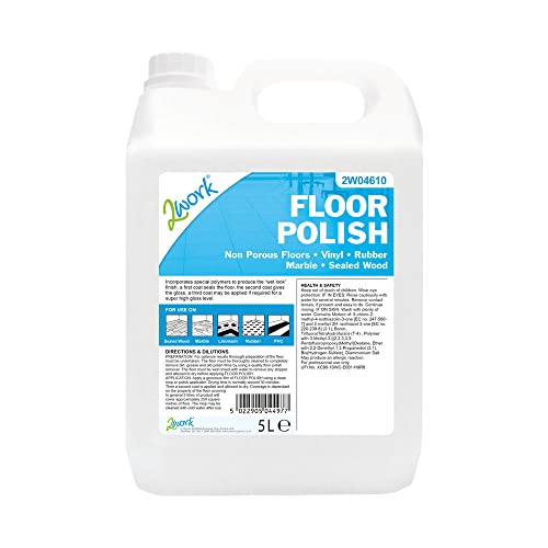 2Work 2W04610 Floor Polish 5 Litre