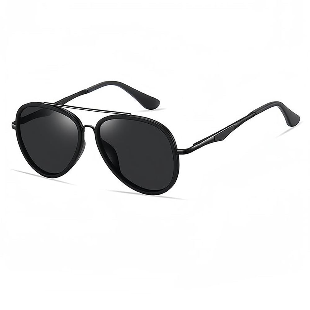 Lunettes de soleil rétro double pont pour voyage et conduite - 8