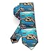 VAFZASC Ties for Men Boys Wedding Dance Prom, Fashion Skinny Neck Tie Sea Turtle