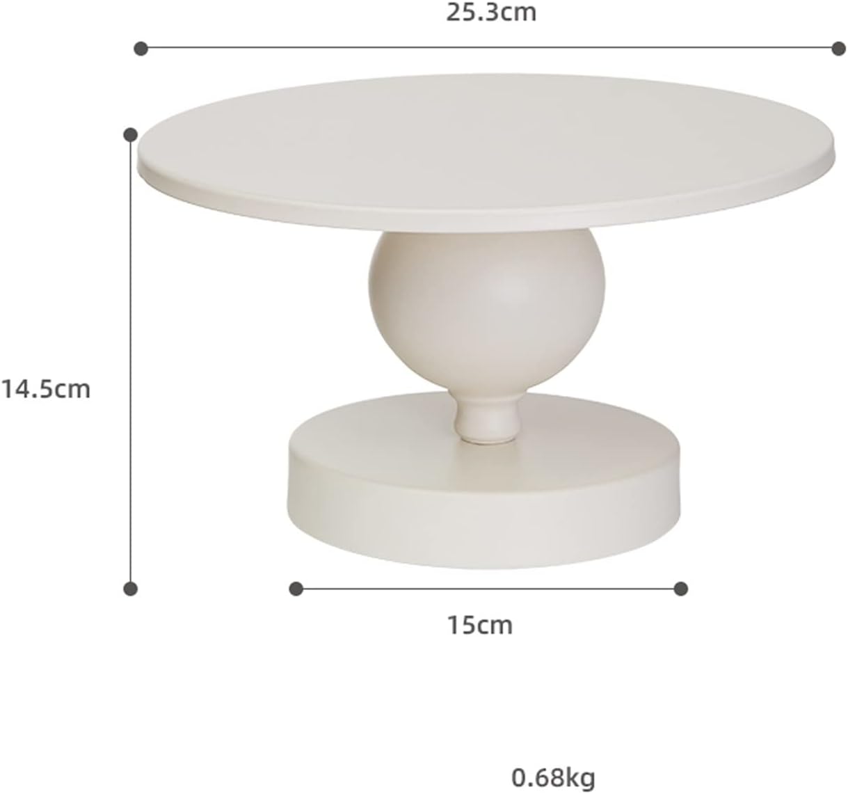 Tray/Tiered Tray White Dessert Table Ornament Wedding Cake Tray Decoration Birthday Cake Tray Display Stand Gold Confectionery Tray Tower Tray (C)