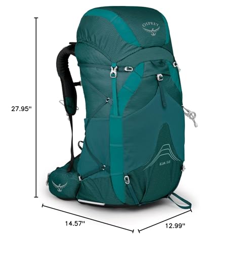 Mochila para senderismo ultraligera Osprey Eja 48 mujer miniatura 3
