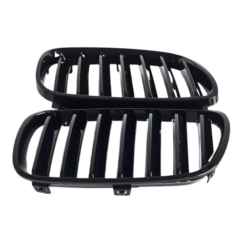 Grilles capot calandre avant voiture X3 E83 2008 2009 pièces rechange noires