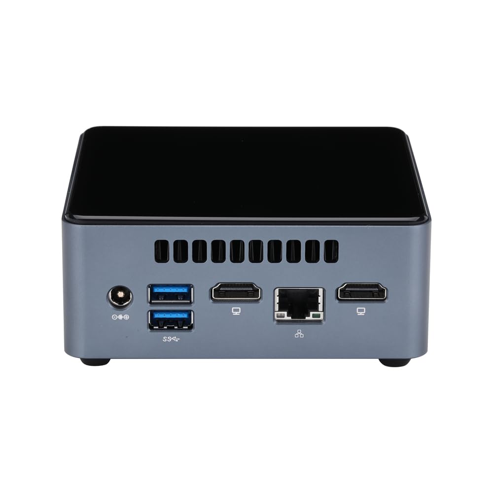 Micro Firewall Appliance/Mini PC, 2 x DDR4 /J5005 4-rdzeniowy procesor, mini komputer 16G RAM 256G SSD, komputer stacjonarny 4K 2HD, USB3.0, WiFi/Win10/Linux, karta Realtek Gigabit Ethernet do