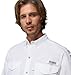 Columbia Men's PFG Bonehead Short Sleeve Fishing Shirt, White, Large