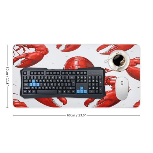 Red Lobster Pad para Escritorio Impermeable y Antideslizante miniatura 2