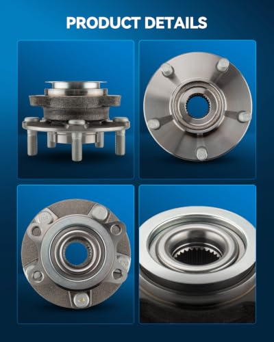 Image of PHILTOP 513298 x2 Front Wheel Bearing Hub Assembly for Nissan Rogue