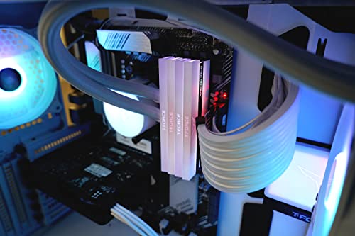 Image of TEAMGROUP T-Force XTREEM ARGB 3600MHz CL18 32GB (2x16GB) PC4-28800 Dual Channel DDR4 DRAM Desktop Gaming Memory Ram (White) - TF13D432G3600HC18JDC01