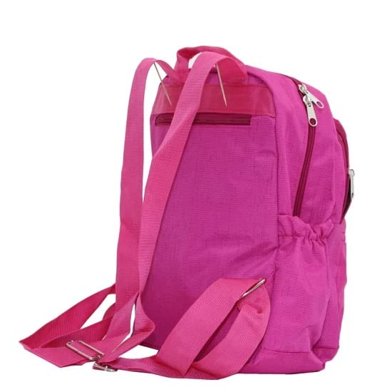 TahTicMer Escape Okul Sırt çantası ilkokul çanta 4 Adet Bölmeli Su Geçirmez unisex 28x35x12 cm (Pembe)