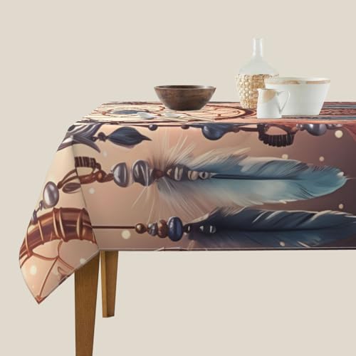 Nappe attrape-rêves imperméable et infroissable pour table de cuisine - 6