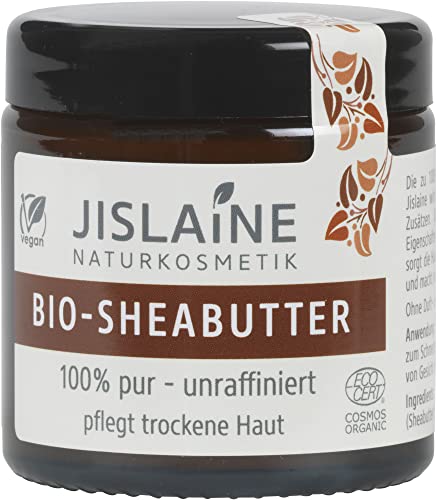 Jislaine Naturkosmetik Bio-Sheabutter - unraffiniert, 100g (6 x 100 gr) Cover